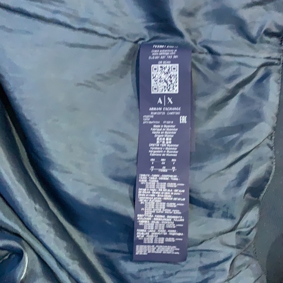Armani Exchange Full-Zip Bomber Jacket S - Picture 4 of 4